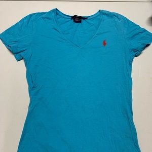 Women’s Ralph Lauren V-Neck Tee